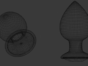 anal plug toy 3Dモデル