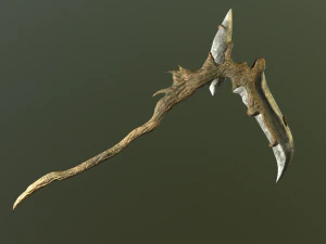 Druids Scythe 3D Model
