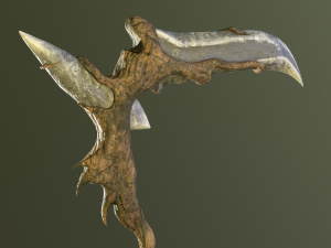 Druids Scythe 3Dモデル