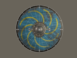 Viking Shield 3D Model