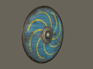 Viking Shield 3D Model
