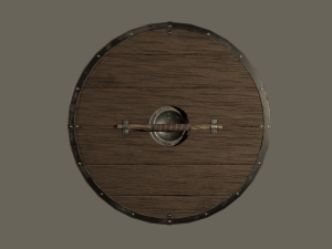 Viking Shield 3D Model