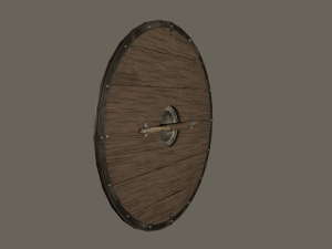 Viking Shield 3D Model