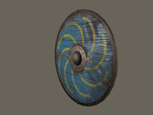 Viking Shield 3D Model