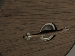 Viking Shield 3D Model