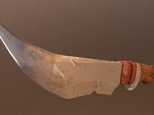 Hunting Knife 3D Model