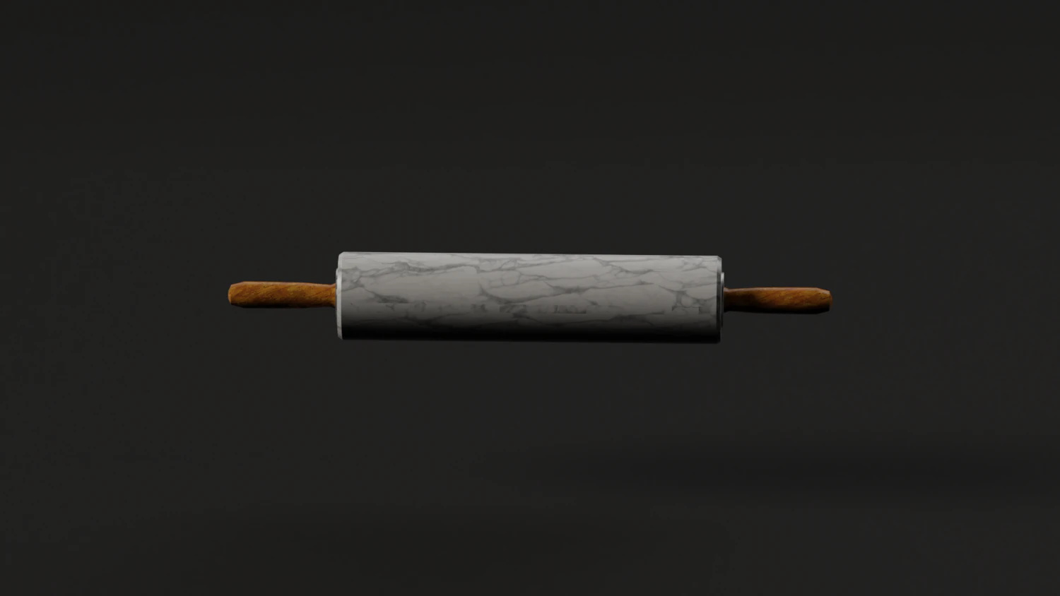 marble rolling pin 3D Model .c4d .max .obj .3ds .fbx .stl .blend 