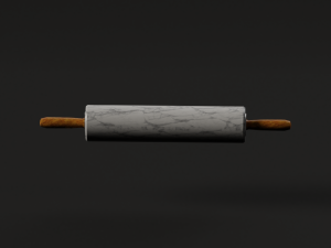 marble rolling pin 3D Model