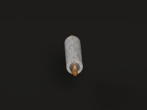 marble rolling pin Modelo 3D