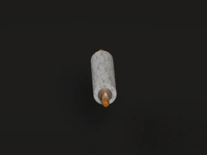 marble rolling pin 3D Model