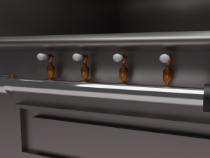 1930s glenwood stove Model 3D