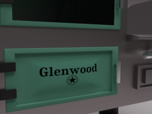 1930s glenwood stove Model 3D