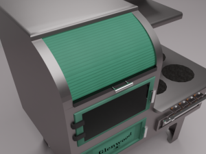 1930s glenwood stove Model 3D