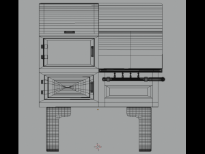 1930s glenwood stove Model 3D