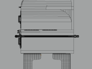 1930s glenwood stove Model 3D