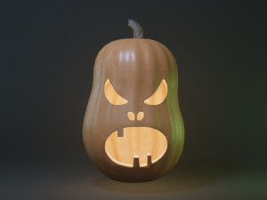 Halloween pumpkin Model 3D