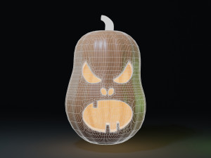 Halloween pumpkin 3Dモデル