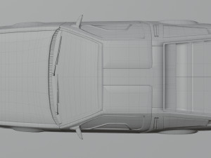 DeLorean DMC-12 1981 3D Модель
