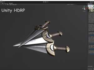 fantasy dagger Modelo 3D