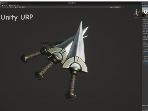 fantasy dagger Modelo 3D