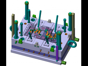 plastic injection mold 3D 모델