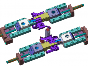 plastic injection mold Model 3D