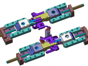 plastic injection mold 3D Model