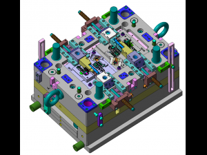 plastic injection mold Model 3D