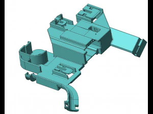 plastic injection mold 3D Model