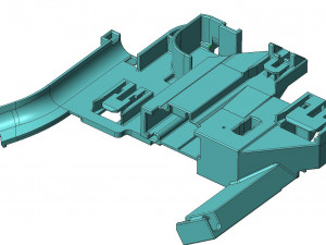 plastic injection mold Model 3D