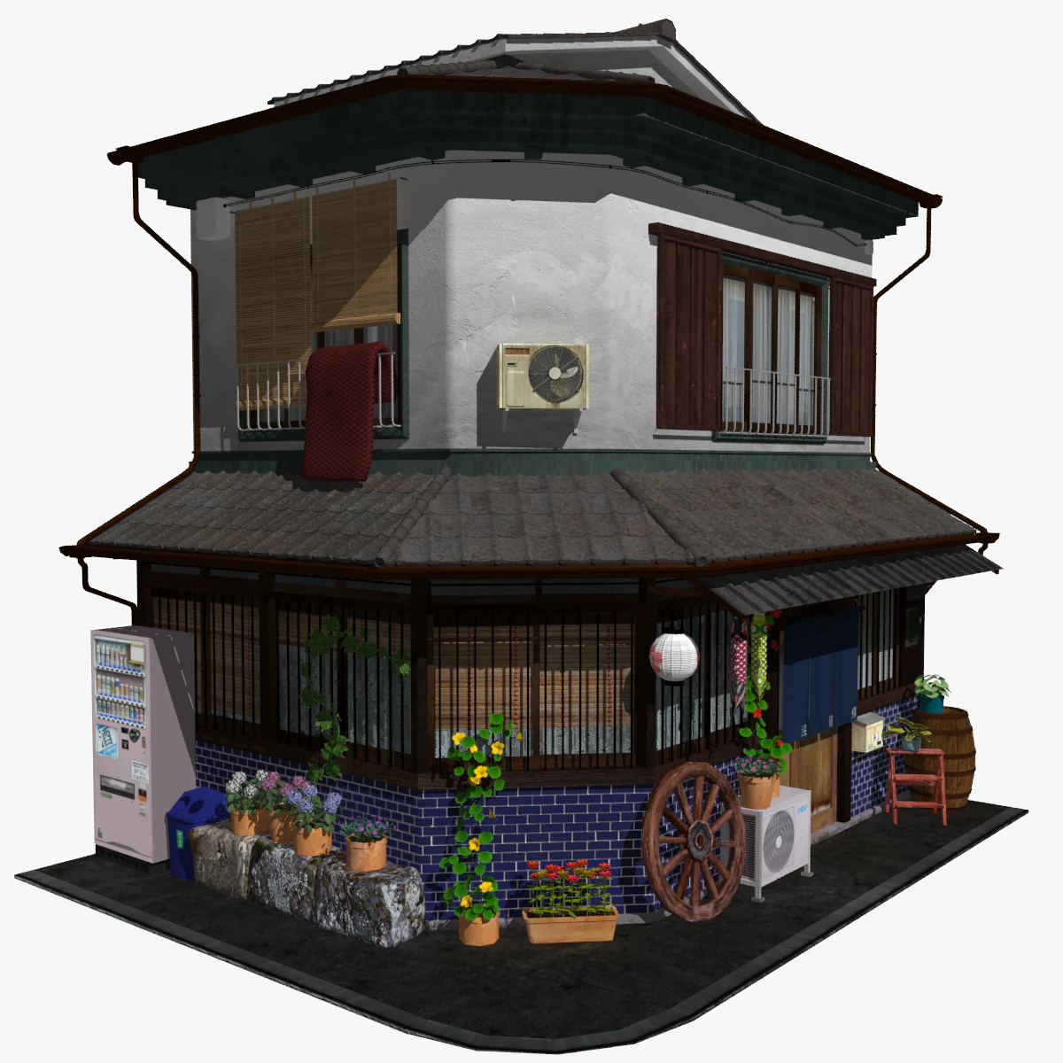 osaka evi 3D Model .c4d .max .obj .3ds .fbx .stl .blend 