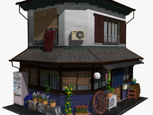osaka house 3D 모델