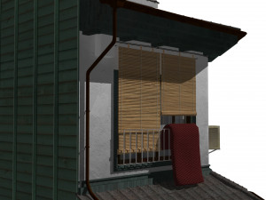 osaka house 3D मॉडल