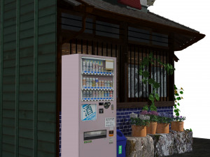 osaka house 3D मॉडल