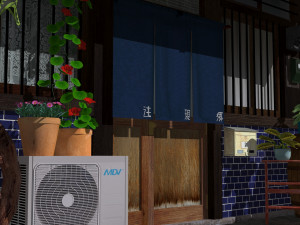 osaka house 3D मॉडल
