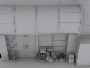 Токійський магазин 3D Модель