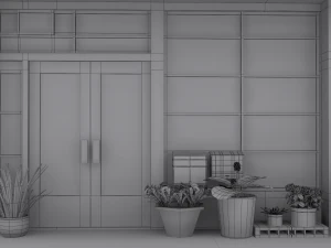 Токійський магазин 3D Модель