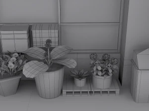 Токійський магазин 3D Модель