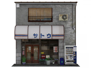 Токійський магазин 3D Модель