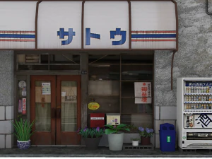 Токійський магазин 3D Модель