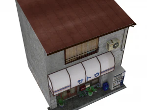 Токійський магазин 3D Модель