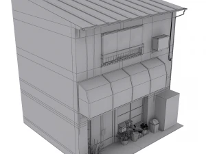 Токійський магазин 3D Модель