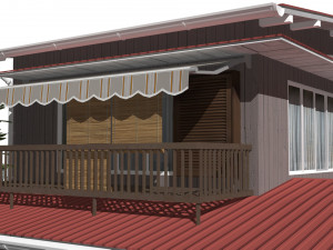 sendagaya house Modelo 3D