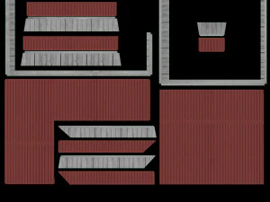 sendagaya house 3D Model