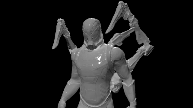 yellow jacket 3Dプリントモデル .c4d .max .obj .3ds .fbx .stl .blend 