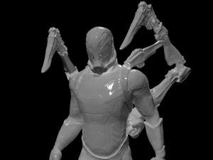 yellow jacket 3Dプリントモデル