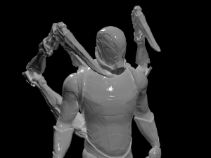 yellow jacket 3Dプリントモデル