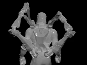 yellow jacket 3D Print Model