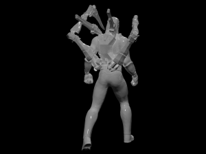 yellow jacket 3Dプリントモデル