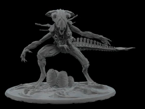 xenomorph queen 3D Print Model